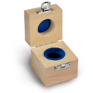 Wooden box for individual weights (Cylindrical/compact, 50 kg)