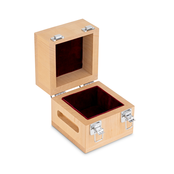 Wooden box for individual weights (Check weight, 5 kg)