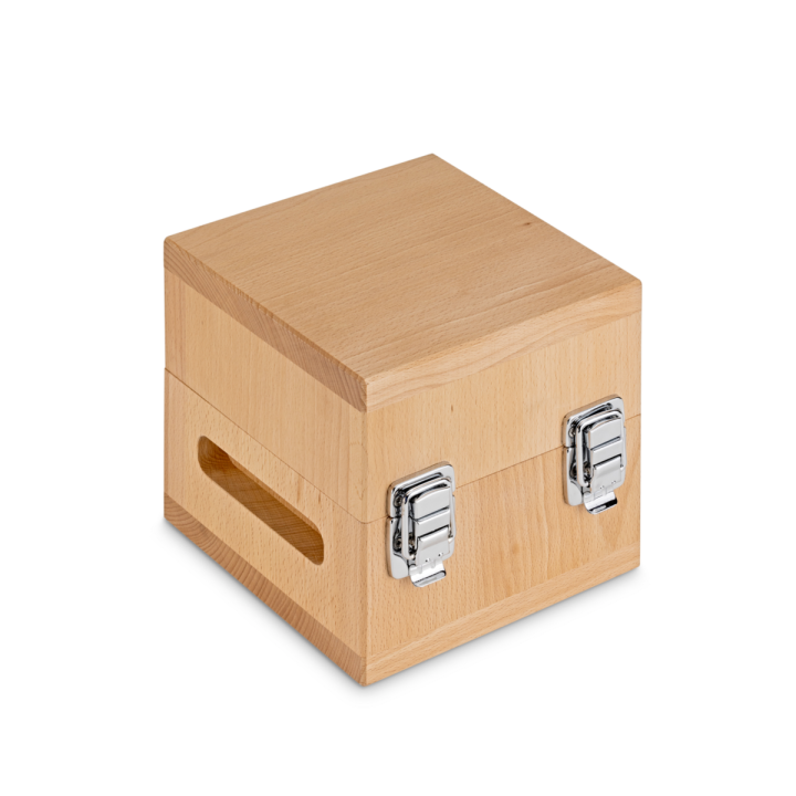 Wooden box for individual weights (Check weight, 5 kg)