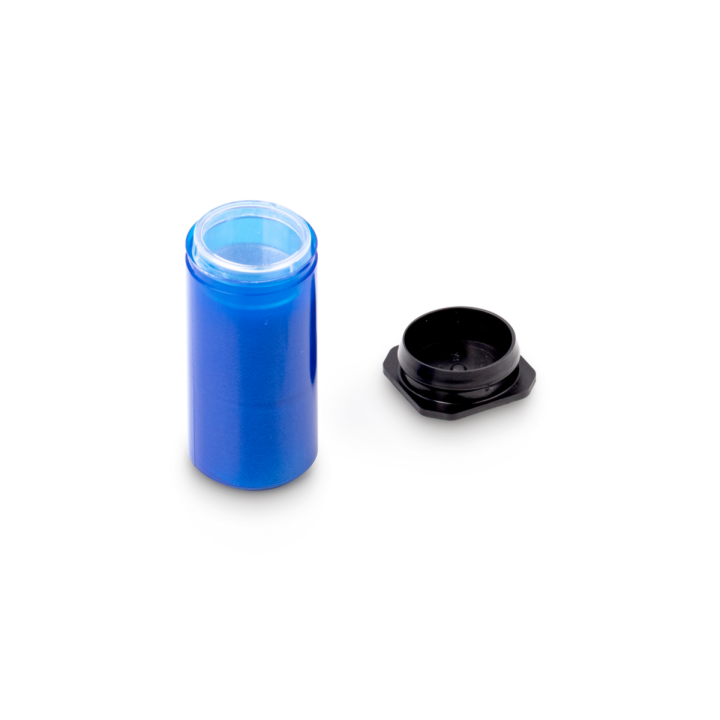 Plastic box for individual weights (Cylindrical/compact, 1 mg - 500 mg (einzel))