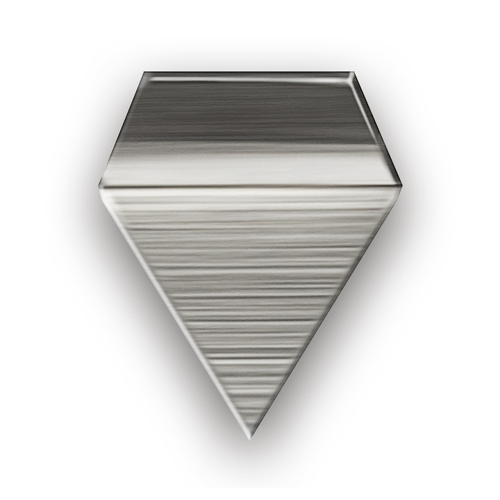 Milligram weights, F2, 10 mg, Platelet, stainless steel polished