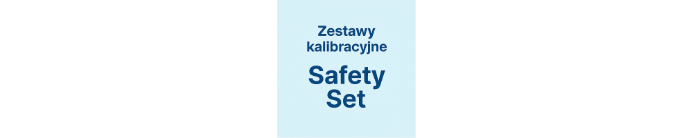 Zestawy kalibracyjne Safety Set – odważniki testowe i akcesoria | SuperWagi